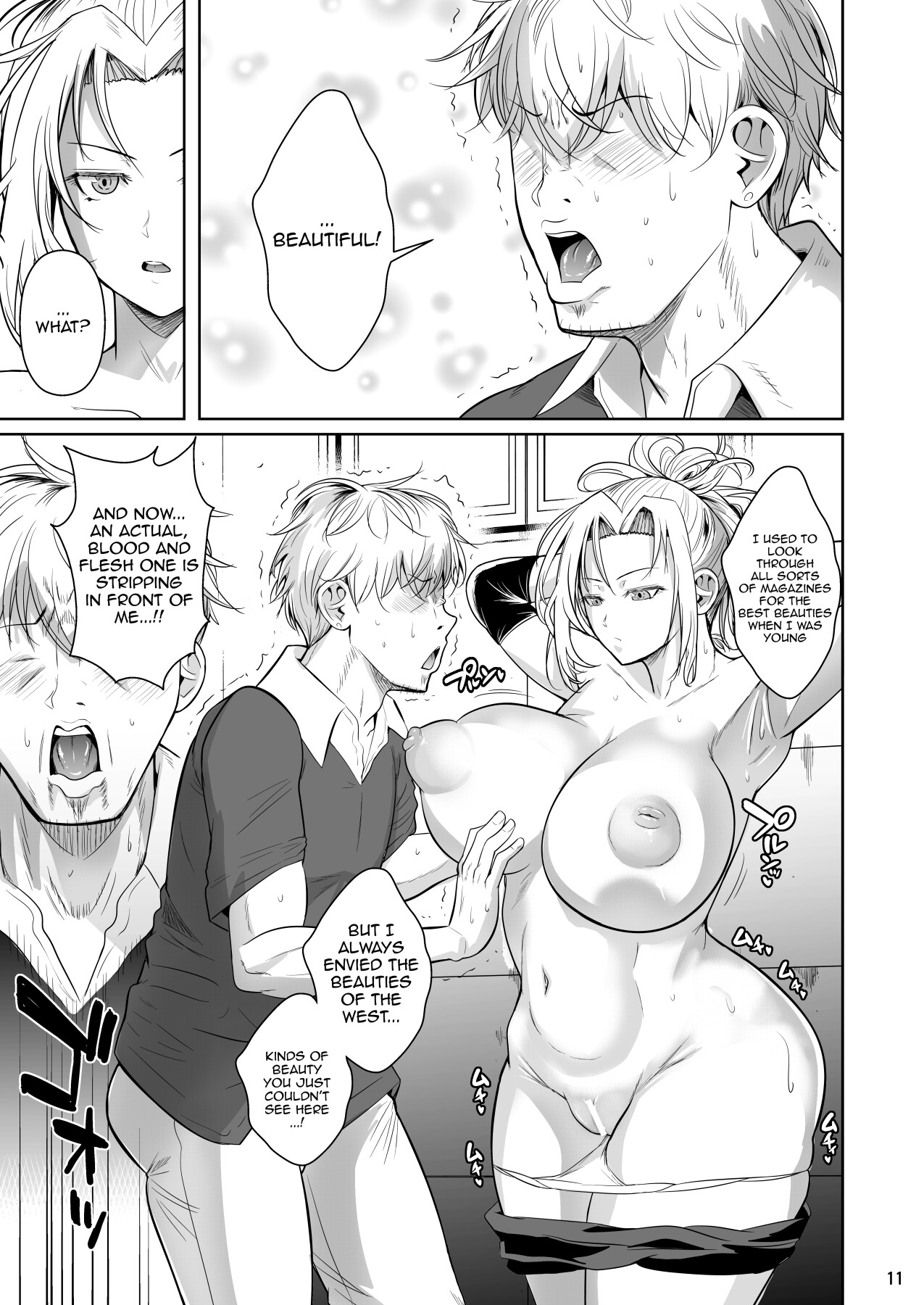 Hentai Manga Comic-Covered in Sweat 2 - The Firgid Woman Who Definitely Isn't Feeling Good ~But When She Is, Her Russian Comes Out~-Read-12